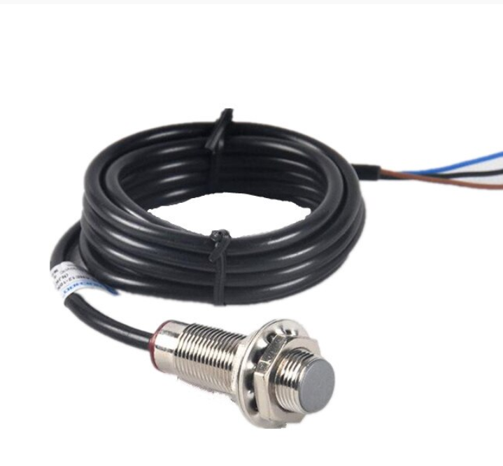 Näherungsschalter NPN NO Näherungssensor M12 Hall Sensor 3-Wire Kabel mit Magnet 