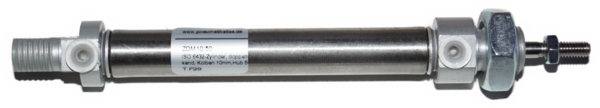 ISO 6432-Zylinder, doppeltwirkend, Kolben 16mm, Hub 10 - 250 mm