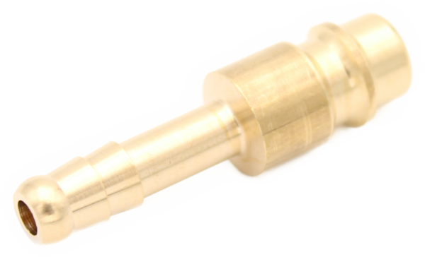 Kupplungsstecker (NW7,2) 6mm, 8mm, 9mm, 10mm, 13mm Schlauch, Messing