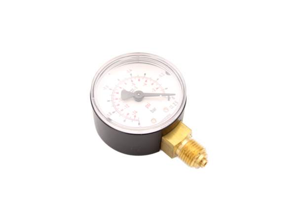 WiKA Manometer senkrecht, 50mm, -1 bis 0 bar, G 1/4"