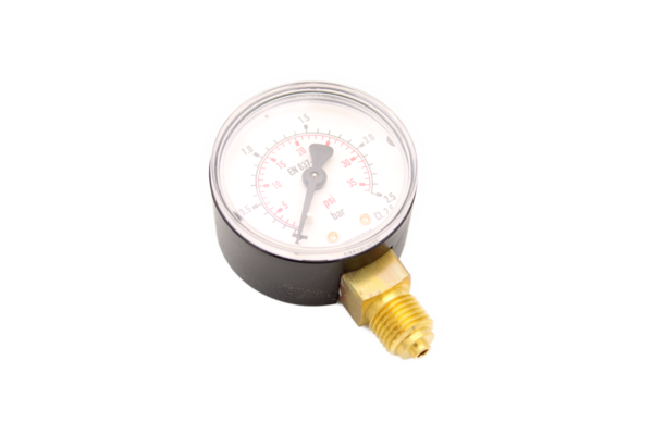 WiKA Manometer senkrecht, 50mm, 0 bis 2,5 bar, G 1/4"